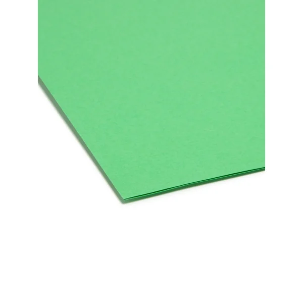 Color File Folders, Letter Size, 1/3 Cut, Brights, Box Of 100 - Multicolor - Image 3
